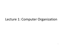 Computer Organization