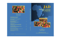 Journal of African Development