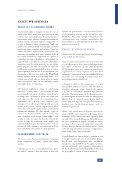 Executive Summary - World Trade Organization