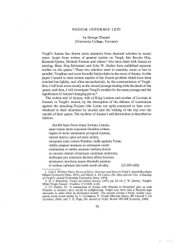 NODUM INFORMIS LETI by George Thaniel (University College