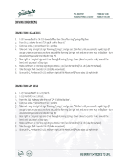 Driving Directions