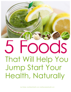 That Will Help You Jump Start Your Health, Naturally
