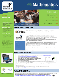 Mathematics - Atlanta Public Schools