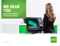 The Retail Banker`s Interactive Service Guide