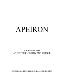 Socratic Humor - Department of Philosophy