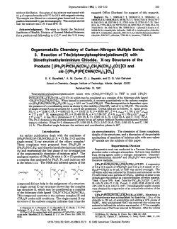 (Ph3P)PtCH2N(CH3)2CH2N(CH3)2(CI)