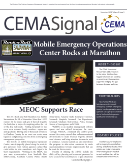 CEMA Signal: November 2013, Vol. 3 Issue 3