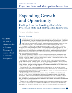 Expanding Growth and Opportunity