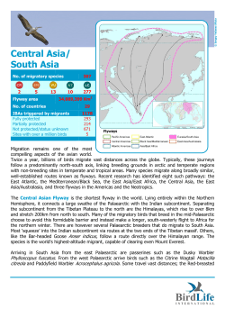 Central Asia/ South Asia - BirdLife Data Zone