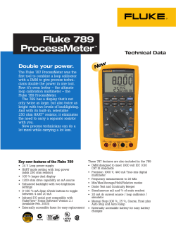 Fluke 789 ProcessMeter&trade;