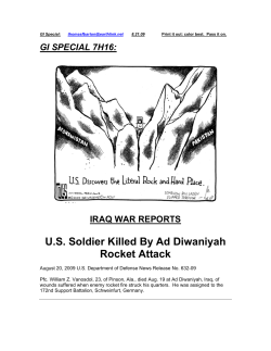 GI Special 7H16: Baghdad Red