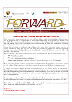 Issue 86 - Raffles World Academy