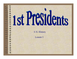 US History Lesson 3