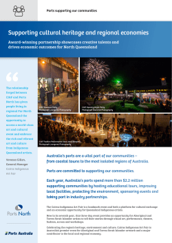 Supporting cultural heritage and regional economies