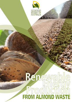 from almond waste - Almond Board Australia