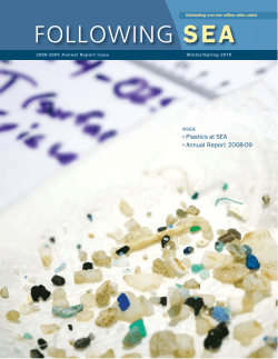 following sea - SEA Semester