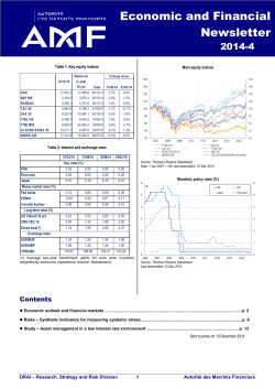 Economic and Financial Newsletter
