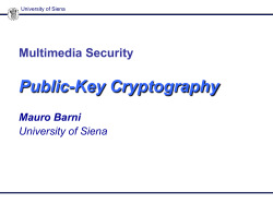 Public-Key Cryptography