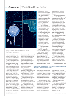 Classroom What`s New Under the Sun