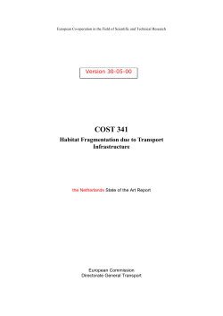 Chapter 3 The effects of infrastructure on nature
