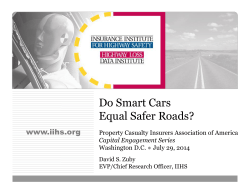 Do Smart Cars Equal Safer Roads