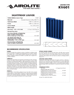 sightproof louver