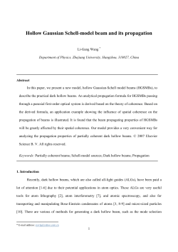 Hollow Gaussian Schell-model beam and its