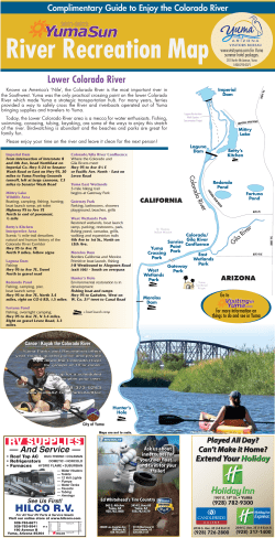 River Recreation Map 2011-2012