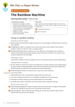 The Rainbow Machine - Oxford University Press
