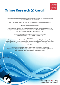 file - ORCA - Cardiff University