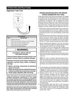 Installation Instructions