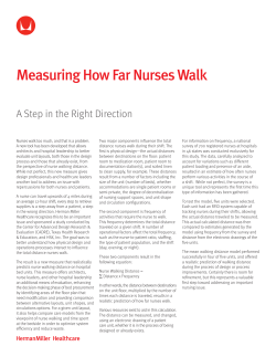 Measuring How Far Nurses Walk