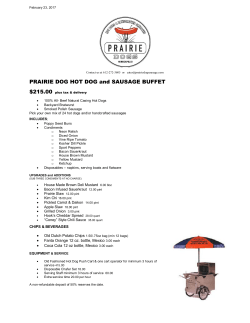 a build your own hot dog and sausage dog buffet