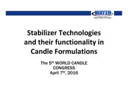Stabilizer Technologies and their functionality in Candle