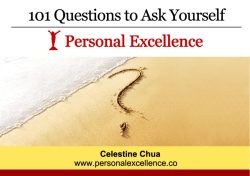 101 Questions To Ask Yourself File