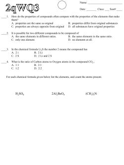 H2SO4 2Al2BeO4 (CH3)3N