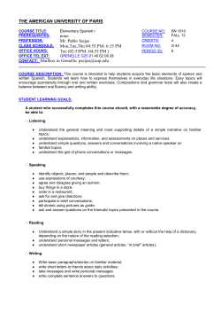 the american university of paris