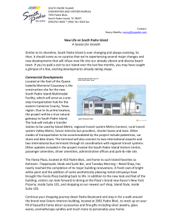 New Life on South Padre Island A Season for Growth Similar to its