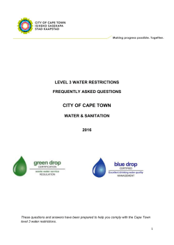 2016-11-level-3-water-restrictions-faqs
