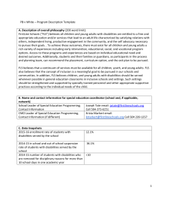 Langston Hughes Program Description Updated July 2016