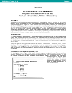 190-2010: A Picture Is Worth a Thousand Words