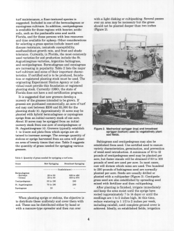 pounds of centipedegrass seed may be planted per to 250 pounds