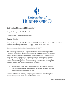 - University of Huddersfield Repository