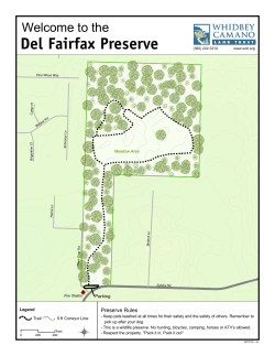 Del Fairfax Preserve - Whidbey Camano Land Trust