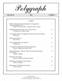 Effects of Spontaneous Countermeasures Used Against the