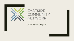 2016 - Eastside Community Network