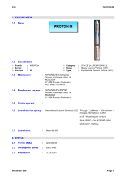 proton m - blackboard TU Delft