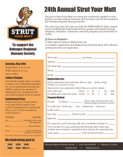 Strut Your Mutt - Registration Form 2017
