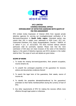 EOI - IFCI