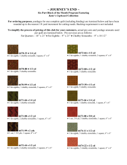 JOURNEY`S END - henryglassfabrics.com